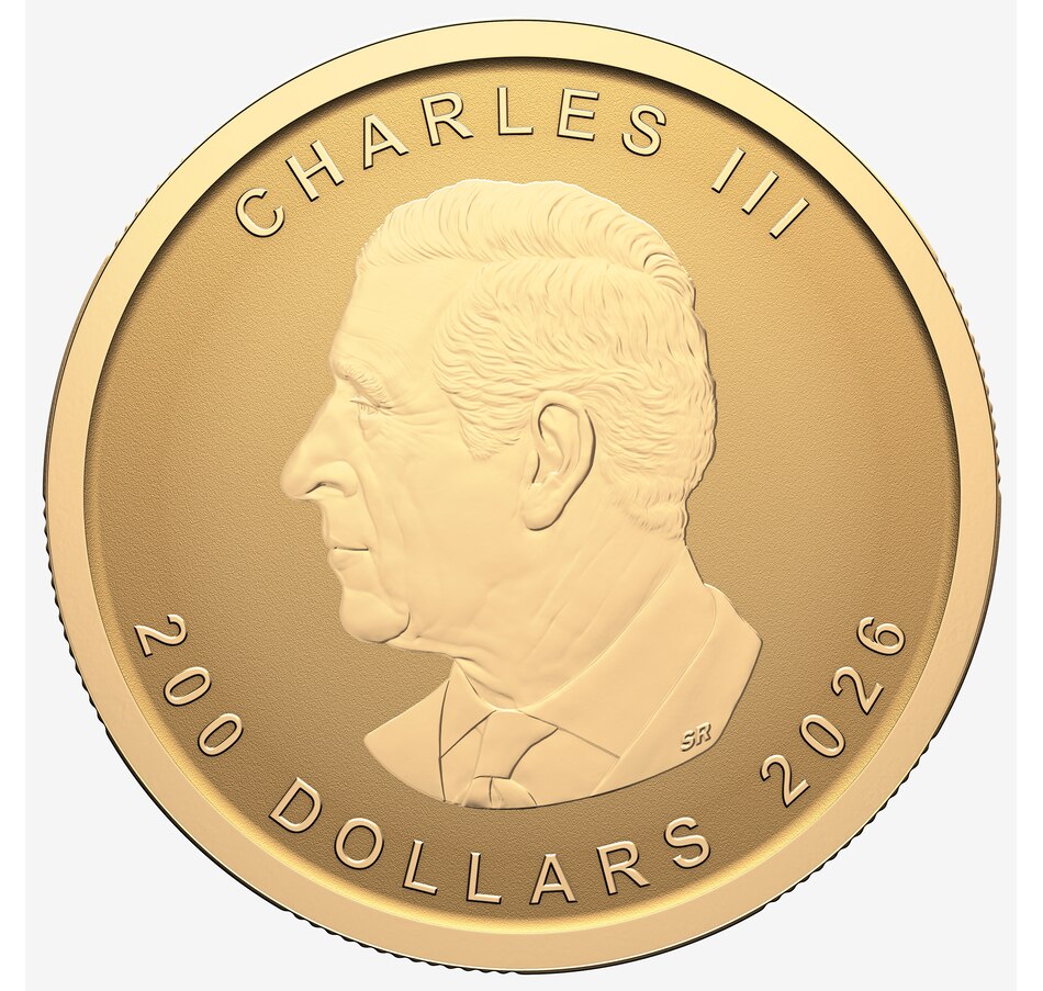 Image 707093_ALTMORE3.jpg, Product 707-093 / Price $6,199.95, 2026 $200 Limited Edition One-Ounce .99999 Fine Gold Maple Leaf Coin from Royal Canadian Mint (RCM) on TSC.ca's Coins department