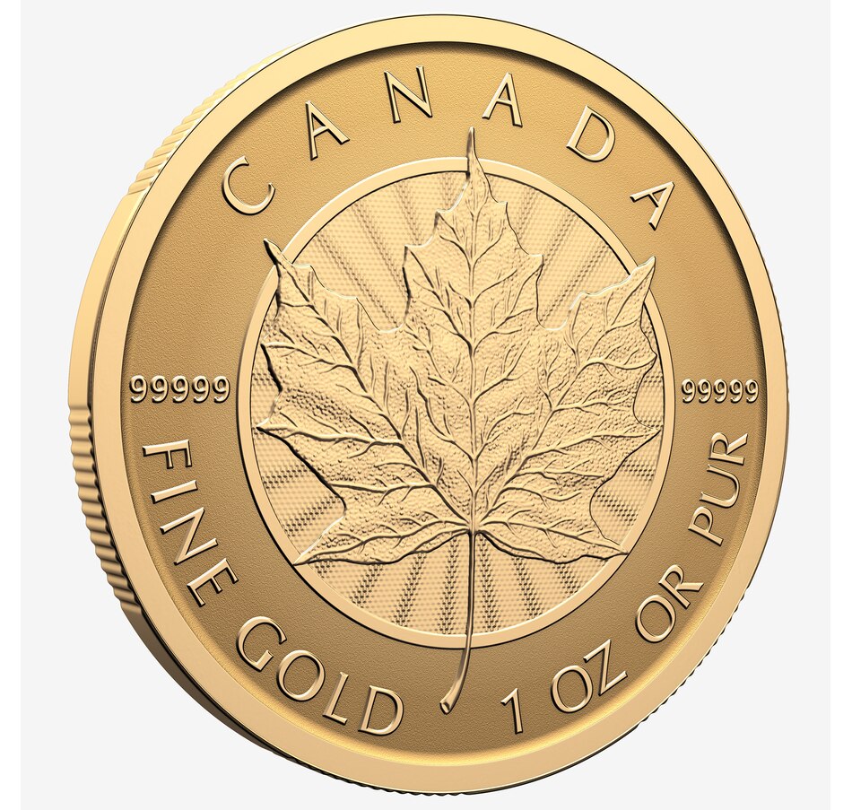 Image 707093_ALTMORE4.jpg, Product 707-093 / Price $6,199.95, 2026 $200 Limited Edition One-Ounce .99999 Fine Gold Maple Leaf Coin from Royal Canadian Mint (RCM) on TSC.ca's Coins department