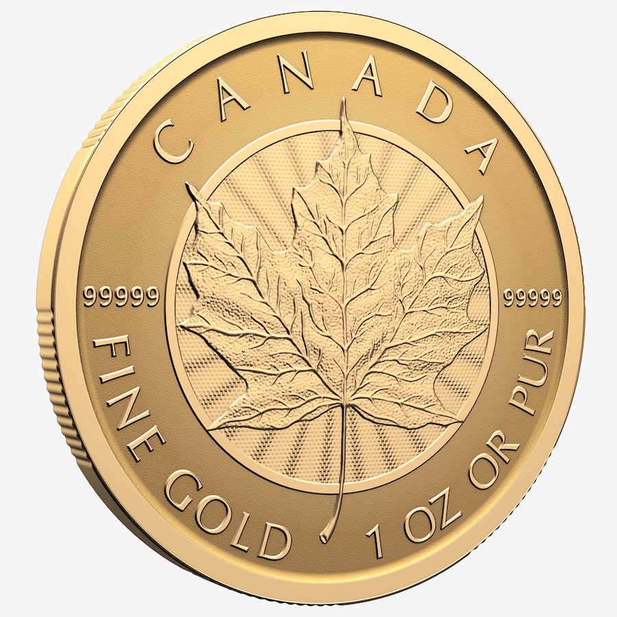 Image 707093_ALTMORE4.jpg, Product 707-093 / Price $6,199.95, 2026 $200 Limited Edition One-Ounce .99999 Fine Gold Maple Leaf Coin from Royal Canadian Mint (RCM) on TSC.ca's Coins department
