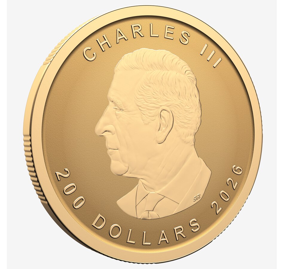 Image 707093_ALTMORE5.jpg, Product 707-093 / Price $6,199.95, 2026 $200 Limited Edition One-Ounce .99999 Fine Gold Maple Leaf Coin from Royal Canadian Mint (RCM) on TSC.ca's Coins department