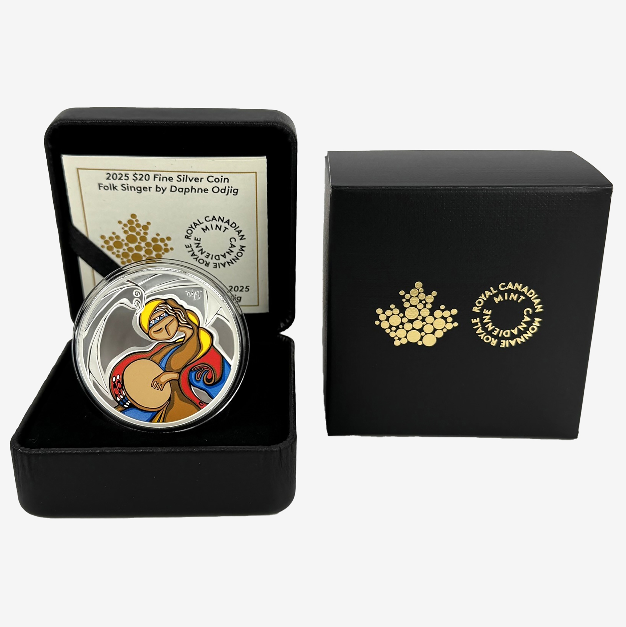 2025 $20 Fine Silver Daphne Odjig Coin plus Bonus Daphne Odjig