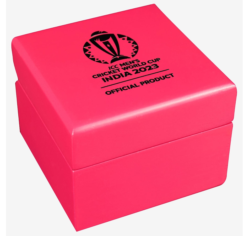 Image 707122_ALTMORE5.jpg, Product 707-122 / Price $279.95, 2023 Cricket Ball World Cup India 3D One-Ounce Silver Coin $1 Zimbabwe from Canadian Coin & Currency on TSC.ca's Coins department