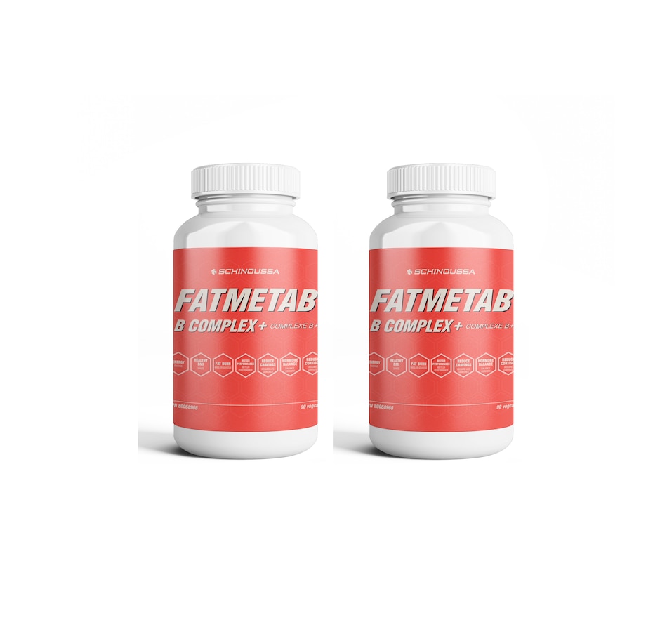 Image 707132.jpg, Product 707-132 / Price $79.00, Schinoussa Fatmetab B Complex Duo from Schinoussa on TSC.ca's Health & Fitness department