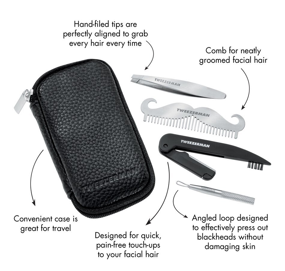 Image 707221_ALTMORE9.jpg, Product 707-221 / Price $41.00, Tweezerman Travel Essentials Tool Kit from Tweezerman on TSC.ca's Beauty department