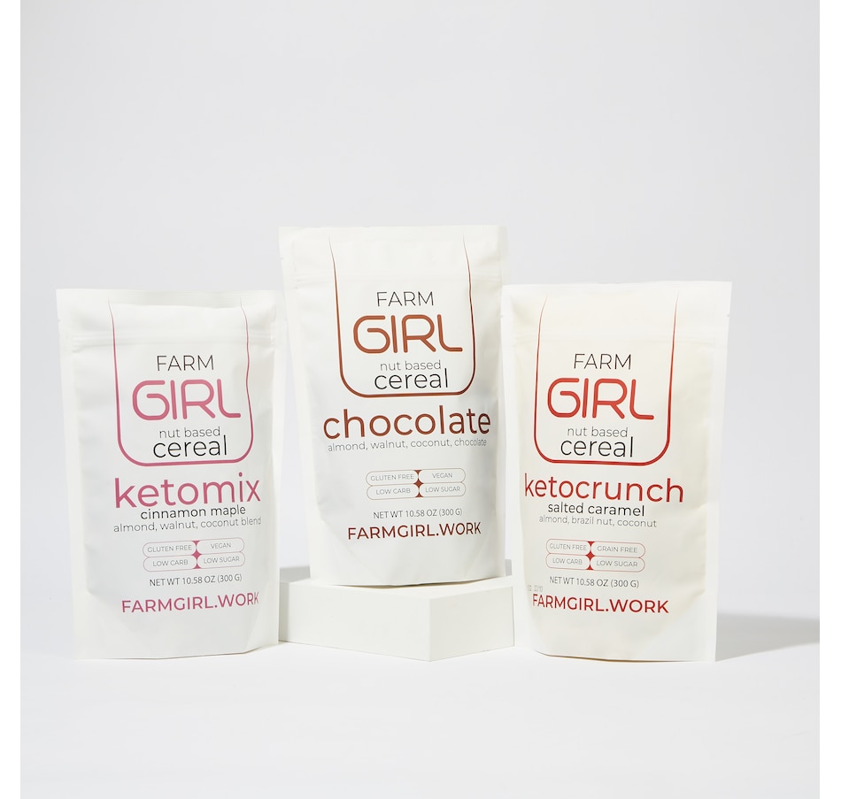 Image 707255.jpg, Product 707-255 / Price $52.99, Farm Girl Cereal Starter Kit from Farm Girl on TSC.ca's Health & Fitness department