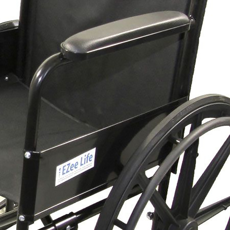 Image 707294_ALTMORE4.jpg, Product 707-294 / Price $390.00, EZee Life CH1090-16" Economy Wheelchair (Wide) from EZee Life on TSC.ca's Health & Fitness department