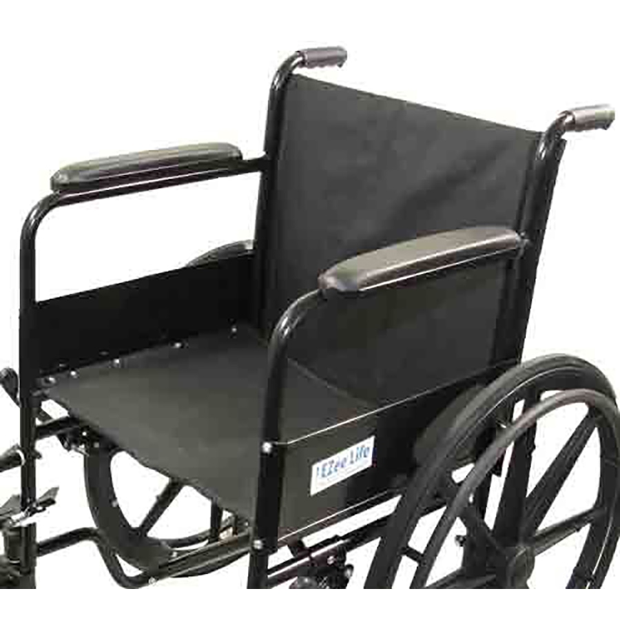 Image 707295_ALTMORE2.jpg, Product 707-295 / Price $389.00, EZee Life CH1090-18" Economy Wheelchair (Wide) from EZee Life on TSC.ca's Health & Fitness department