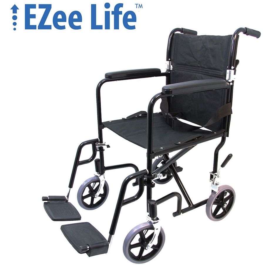 Image 707300.jpg, Product 707-300 / Price $263.00, EZee Life CH1041 17" Transport Chair from EZee Life on TSC.ca's Health & Fitness department