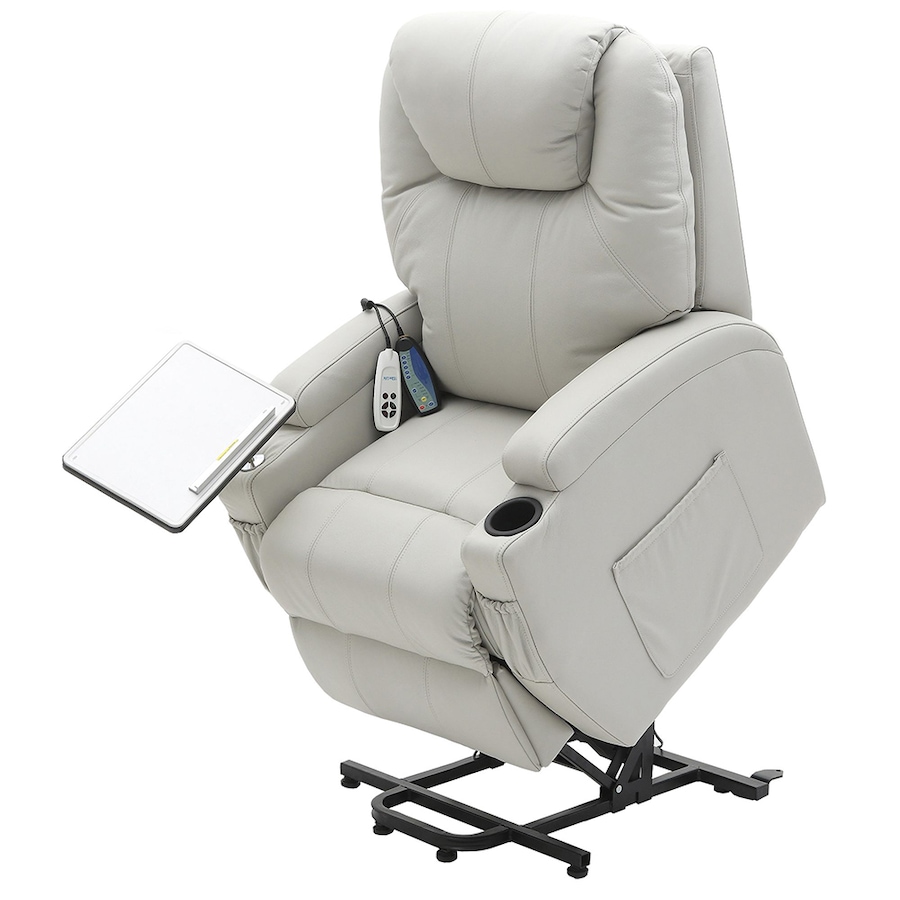 Image 707314.jpg, Product 707-314 / Price $3,750.00, EZee Life CH4013 Mercury Leather Lift Chr - Bone from EZee Life on TSC.ca's Health & Fitness department