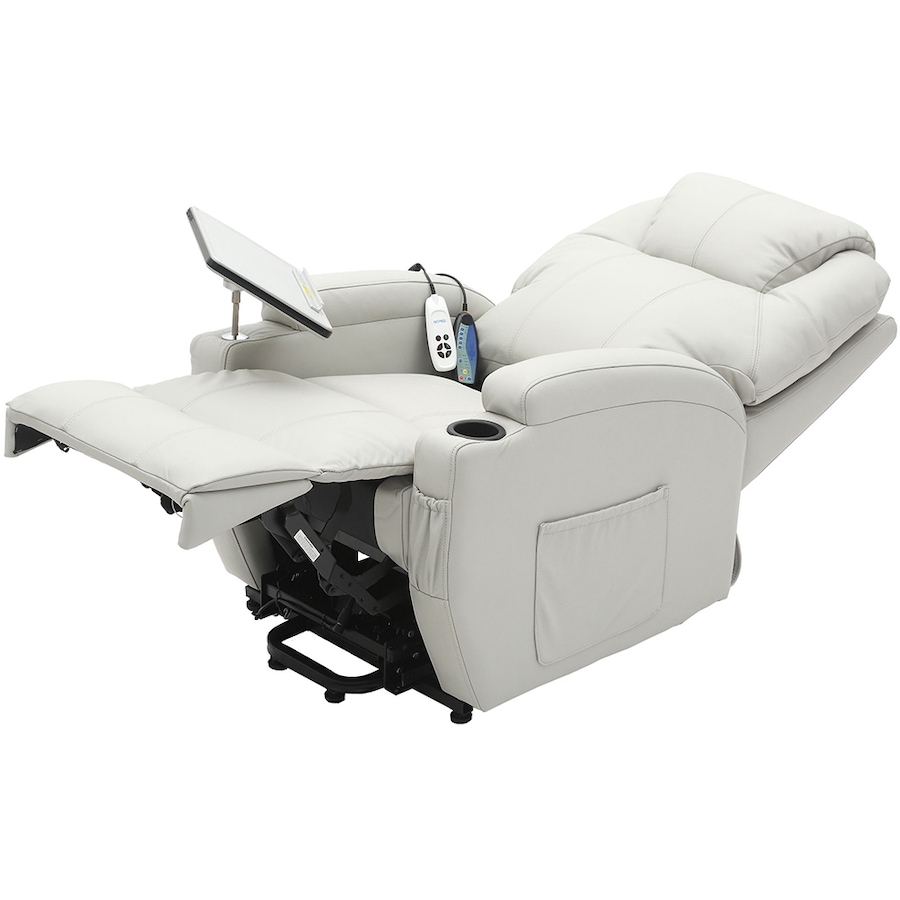 Image 707314_ALTMORE3.jpg, Product 707-314 / Price $3,750.00, EZee Life CH4013 Mercury Leather Lift Chr - Bone from EZee Life on TSC.ca's Health & Fitness department