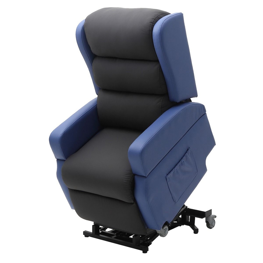Image 707318.jpg, Product 707-318 / Price $2,850.00, EZee Life Earth Lift Chair (Charcoal Grey/Blue) from EZee Life on TSC.ca's Health & Fitness department