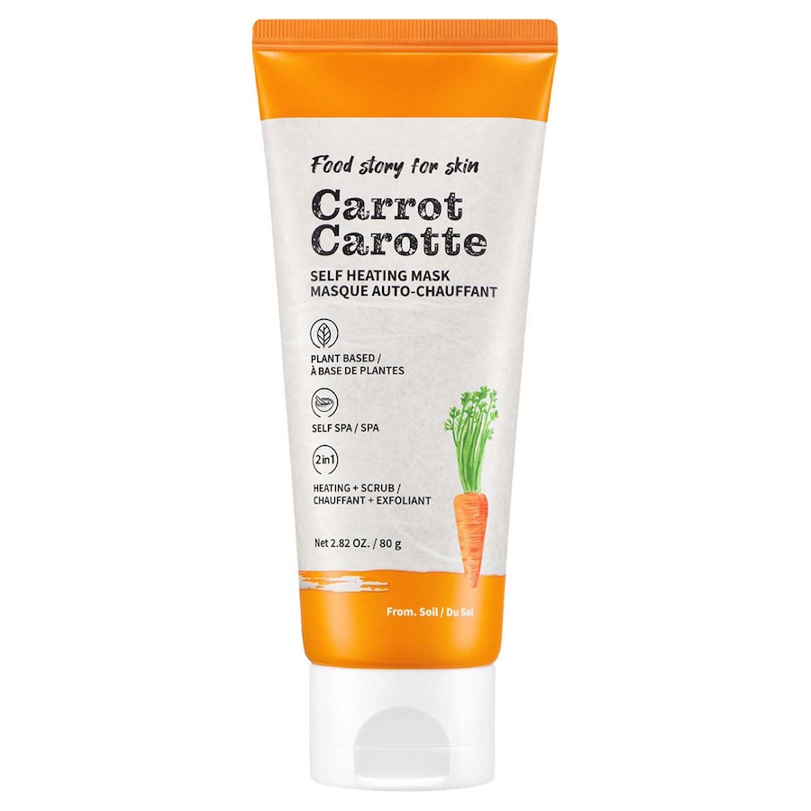 Image 707351.jpg, Product 707-351 / Price $15.00, Food Story Carrot Self-Heating Mask from Food Story on TSC.ca's Beauty department