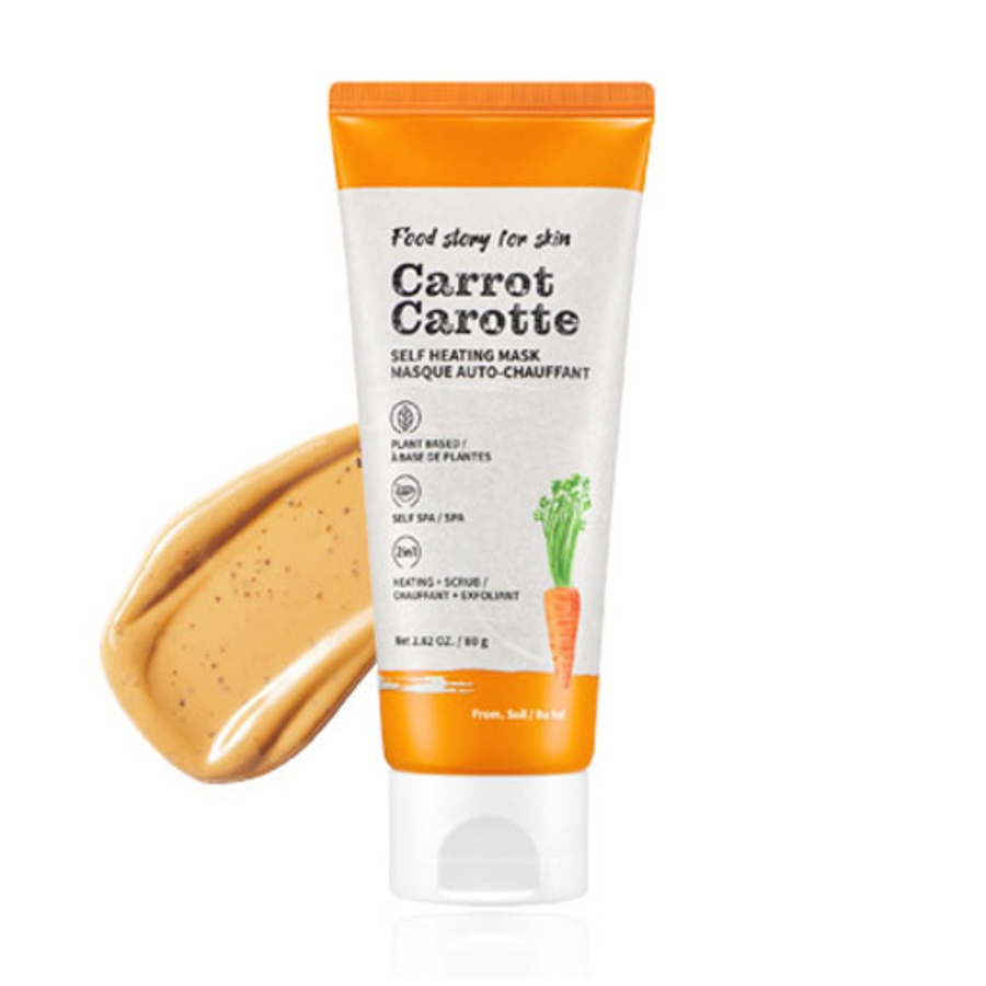 Image 707351_ALTMORE5.jpg, Product 707-351 / Price $15.00, Food Story Carrot Self-Heating Mask from Food Story on TSC.ca's Beauty department