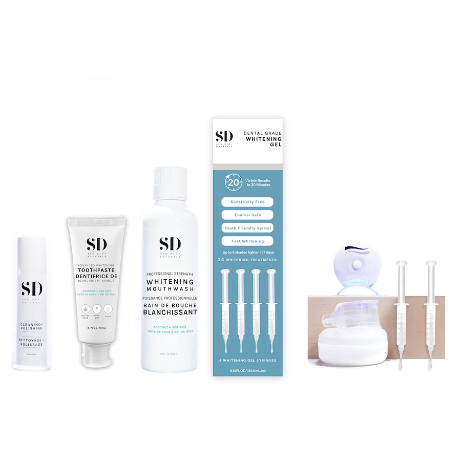 Image 707355.jpg, Product 707-355 / Price $150.00, Spa Dent Your Dentist At Home Smile Makeover Bundle from Spa Dent SD Naturals on TSC.ca's Beauty department