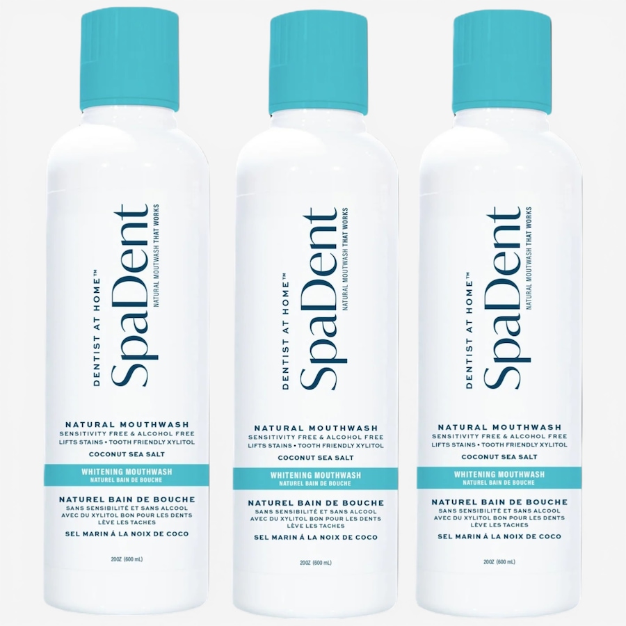 Image 707356.jpg, Product 707-356 / Price $35.00, Spa Dent Naturals Whitening Mouthwash Trio from Spa Dent SD Naturals on TSC.ca's Beauty department