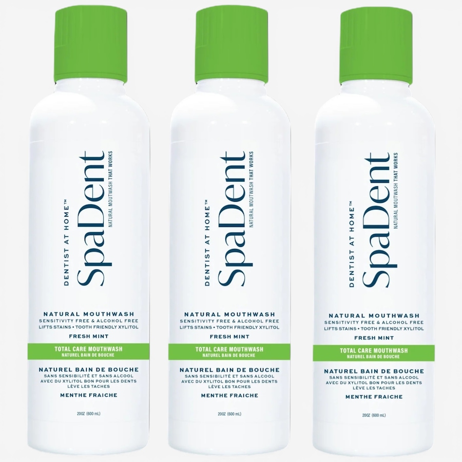 Image 707357.jpg, Product 707-357 / Price $35.00, Spa Dent Naturals Total Care Mouthwash Trio from Spa Dent SD Naturals on TSC.ca's Beauty department