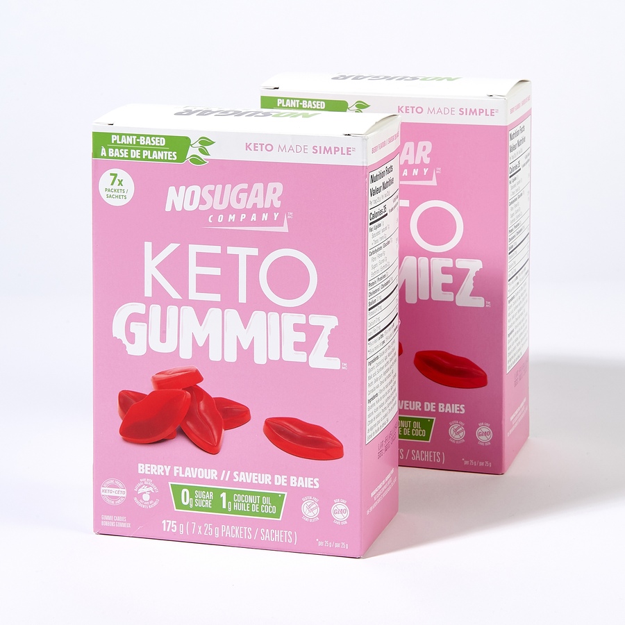 Image 707369.jpg, Product 707-369 / Price $21.00, No Sugar Company Keto Gummiez Berry Lips — 14 Count from No Sugar on TSC.ca's Health & Fitness department