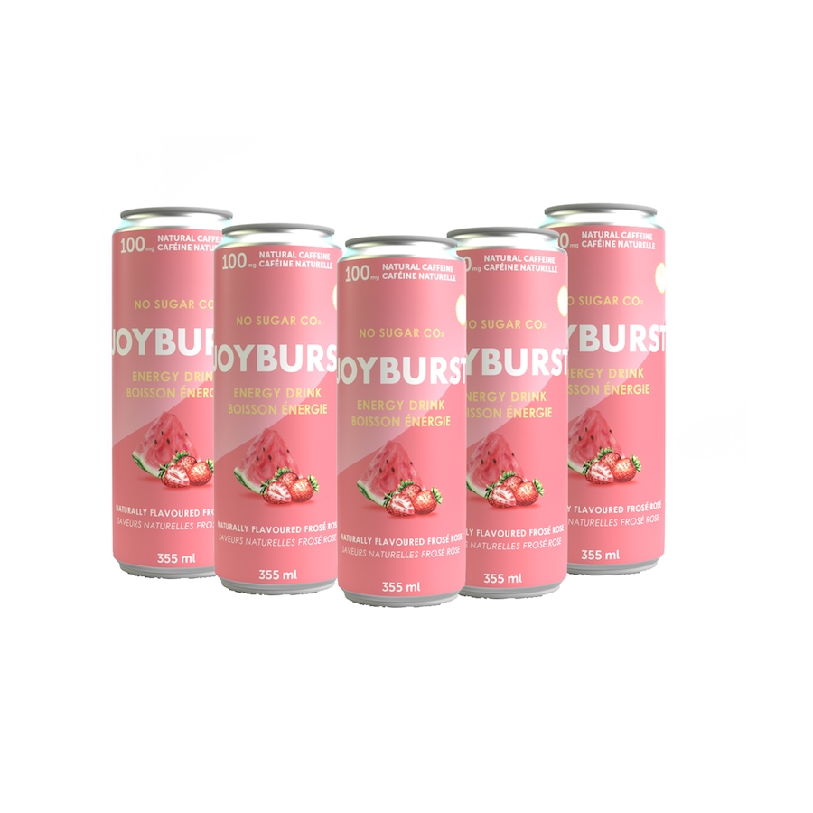 Image 707374.jpg, Product 707-374 / Price $38.00, No Sugar Co. Joyburst Energy Drink Frosé Rose (12-Pack) from No Sugar on TSC.ca's Health & Fitness department