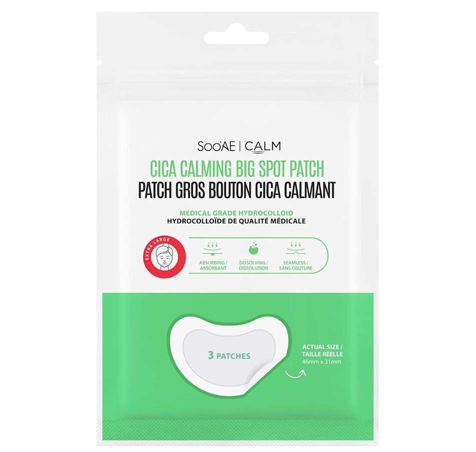 Image 707391.jpg , Product 707-391 / Price $8.00 , Soo'Ae Hydrocolloid Cica Calm Big Spot Acne Patch - Set Of 3 from Soo'AE on TSC.ca's Beauty department