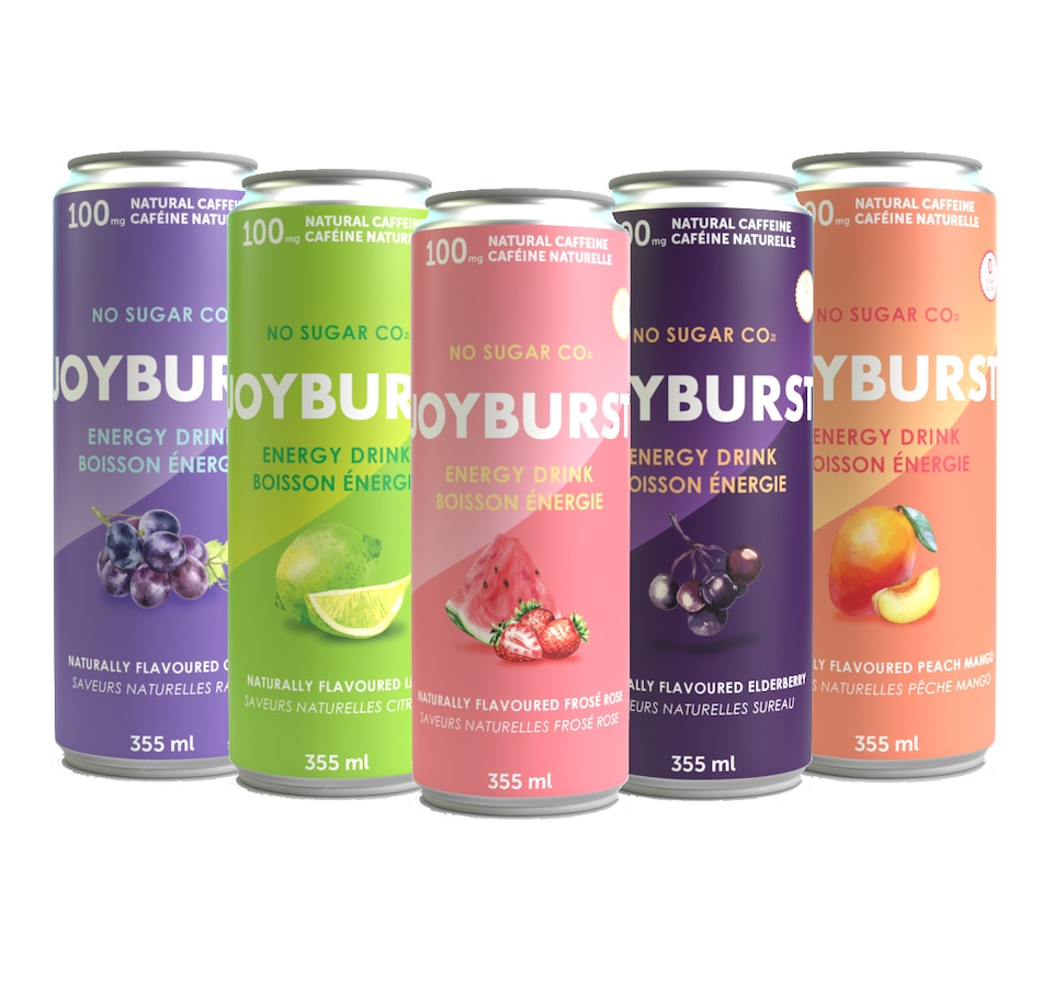Image 707468.jpg, Product 707-468 / Price $44.00, No Sugar Joyburst Energy Water Variety Pack (15-Count) from Joyburst on TSC.ca's Health & Fitness department