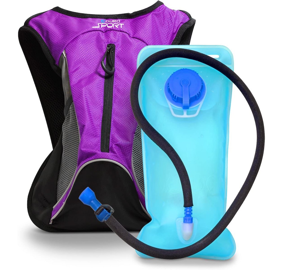 Image 707492_PUR.jpg, Product 707-492 / Price $37.99, Aduro Hydro-pro 1.5L Hydration Backpack from Wellness Gadgets on TSC.ca's Health & Fitness department