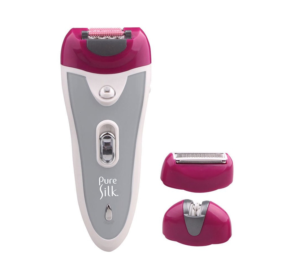 Image 707520.jpg, Product 707-520 / Price $49.99, Pure Silk 1700 Series Rechargeable 2-In-1 Epilator & Shaver from Wellness Gadgets on TSC.ca's Beauty department