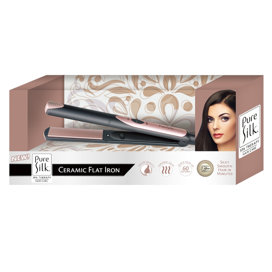 Image 707523_ALTMORE2.jpg, Product 707-523 / Price $19.88, Pure Silk Compact Ceramic Flat Iron from Wellness Gadgets on TSC.ca's Beauty department