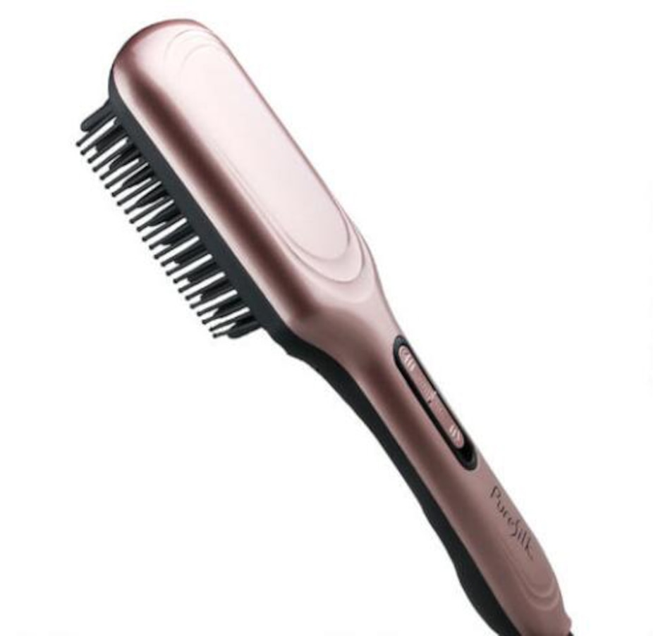 Image 707525.jpg, Product 707-525 / Price $37.99, Pure Silk Heated Straightening Brush from Wellness Gadgets on TSC.ca's Beauty department