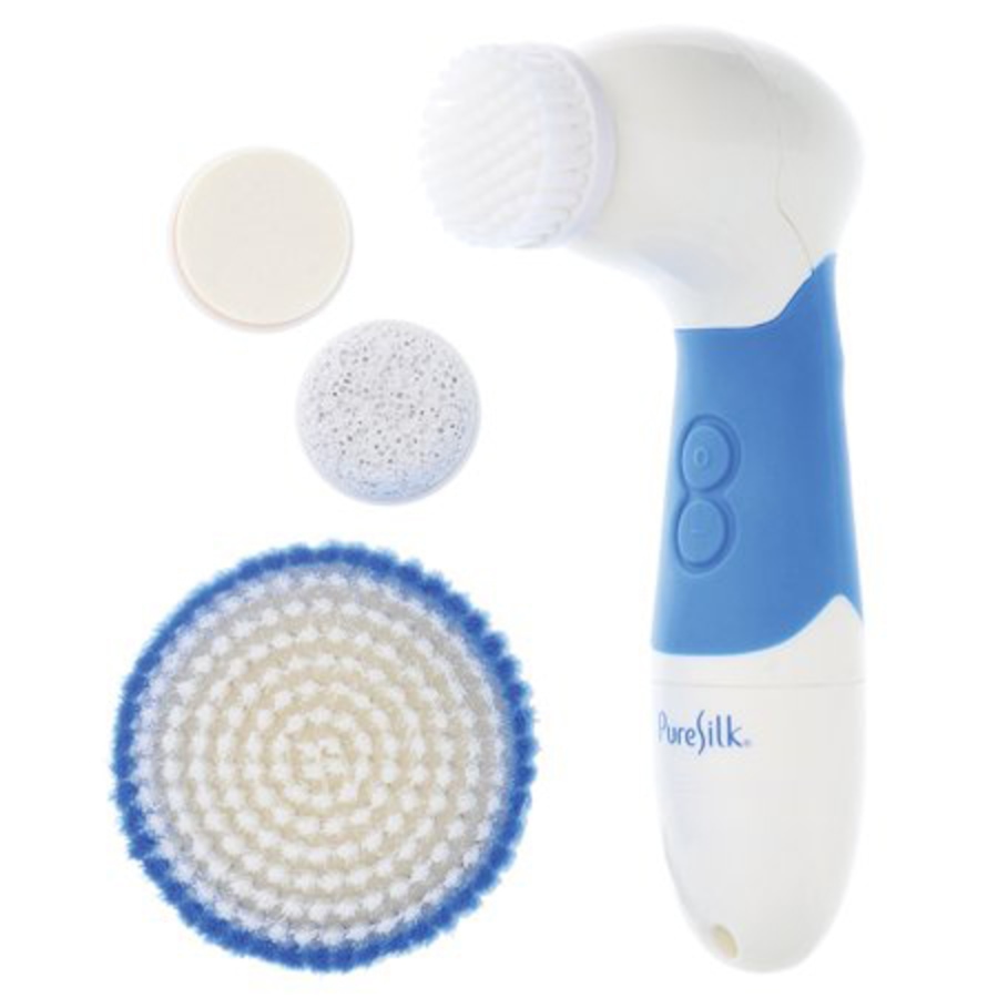 Image 707526.jpg, Product 707-526 / Price $34.99, Pure Silk Rotating Cleansing Brush Spa Kit from Wellness Gadgets on TSC.ca's Beauty department