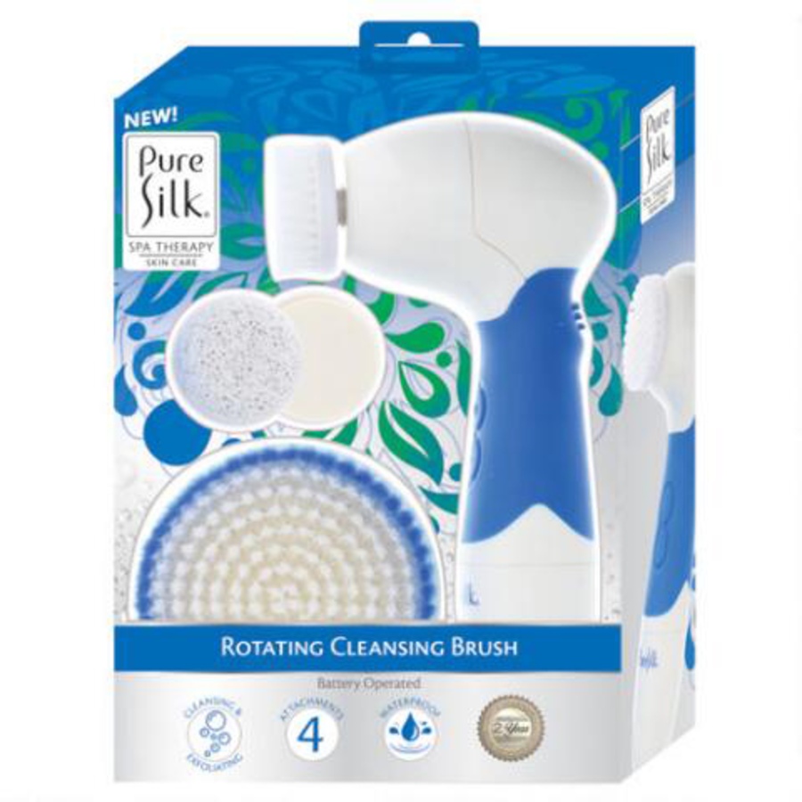 Image 707526_ALTMORE1.jpg, Product 707-526 / Price $34.99, Pure Silk Rotating Cleansing Brush Spa Kit from Wellness Gadgets on TSC.ca's Beauty department