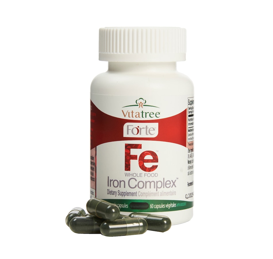 Image 707530_ALTMORE2.jpg, Product 707-530 / Price $124.99, VitaTree Forte Whole Food Iron Complex 90 Days from VitaTree Nutritionals on TSC.ca's Health & Fitness department