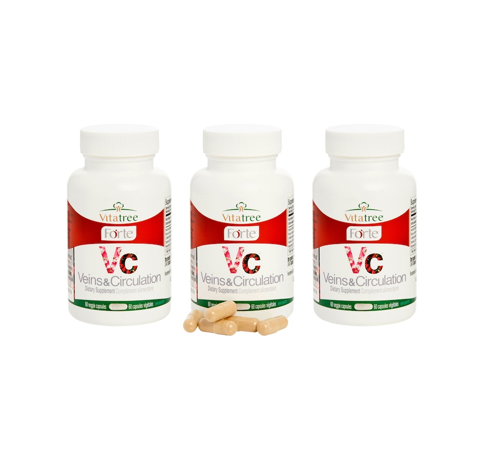 Image 707531.jpg, Product 707-531 / Price $128.99, VitaTree Forte Veins & Circulation Formula 90 Day from VitaTree Nutritionals on TSC.ca's Health & Fitness department