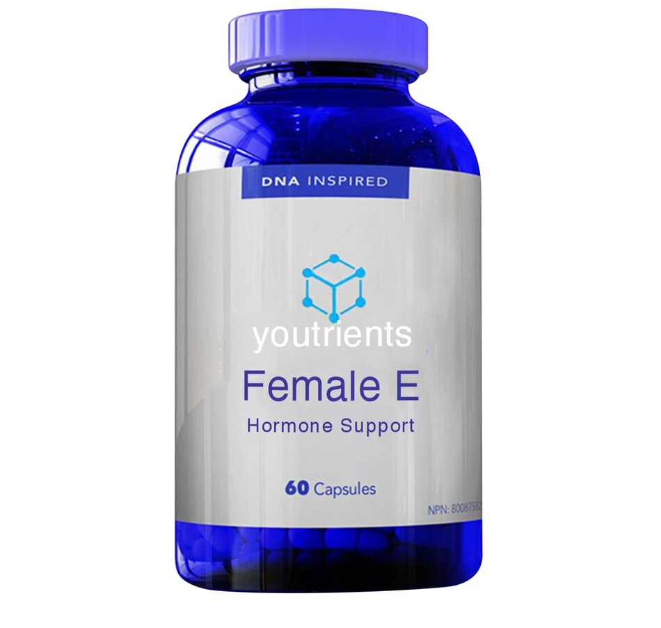 Image 707579.jpg, Product 707-579 / Price $62.49, The DNA Company Youtrients Female E Hormone Support Capsules from The DNA Company on TSC.ca's Health & Fitness department