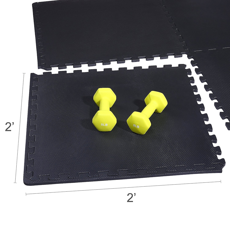 Image 707596_ALTMORE2.jpg, Product 707-596 / Price $52.99, BalanceFrom Everyday Essentials 1/2" Interlocking Puzzle Tile Floor Mat from Wellness Gadgets on TSC.ca's Health & Fitness department