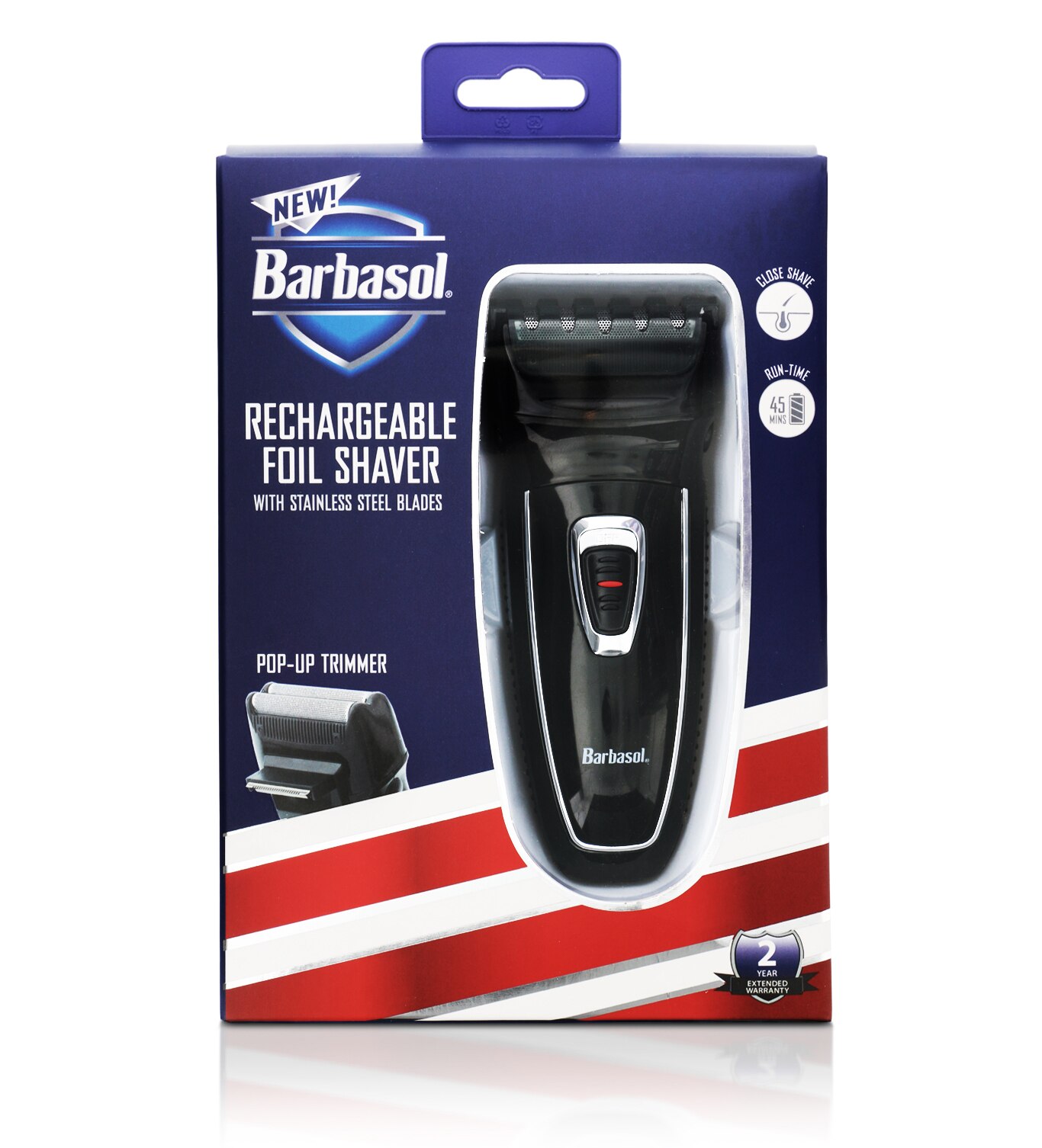 Beauty - Bath & Body - Hair Removal - Barbasol Rechargeable Foil