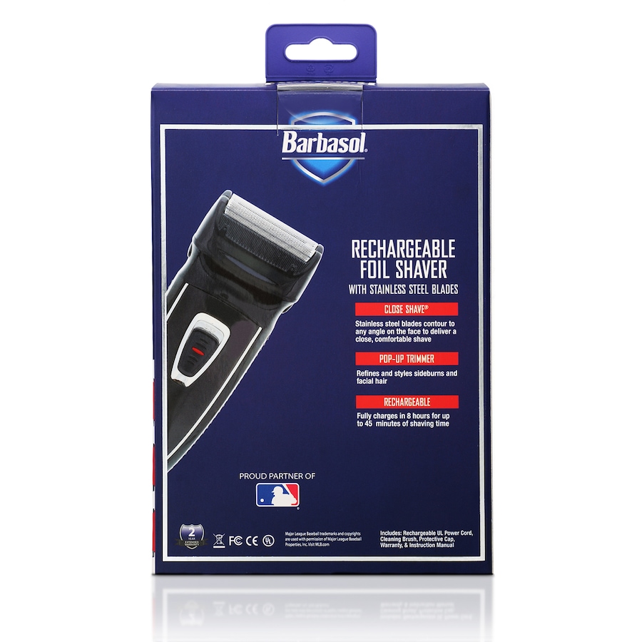 Image 707612_ALTMORE6.jpg, Product 707-612 / Price $39.99, Barbasol Rechargeable Foil Shaver from Wellness Gadgets on TSC.ca's Beauty department