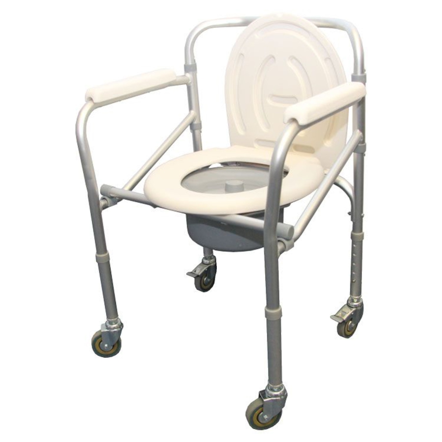 Image 707658.jpg, Product 707-658 / Price $180.00, EZee Life CH1025 Economy Folding Commode On Wheels from EZee Life on TSC.ca's Health & Fitness department
