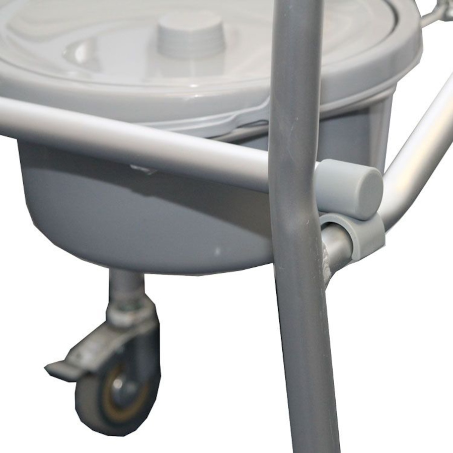 Image 707658_ALTMORE2.jpg, Product 707-658 / Price $180.00, EZee Life CH1025 Economy Folding Commode On Wheels from EZee Life on TSC.ca's Health & Fitness department