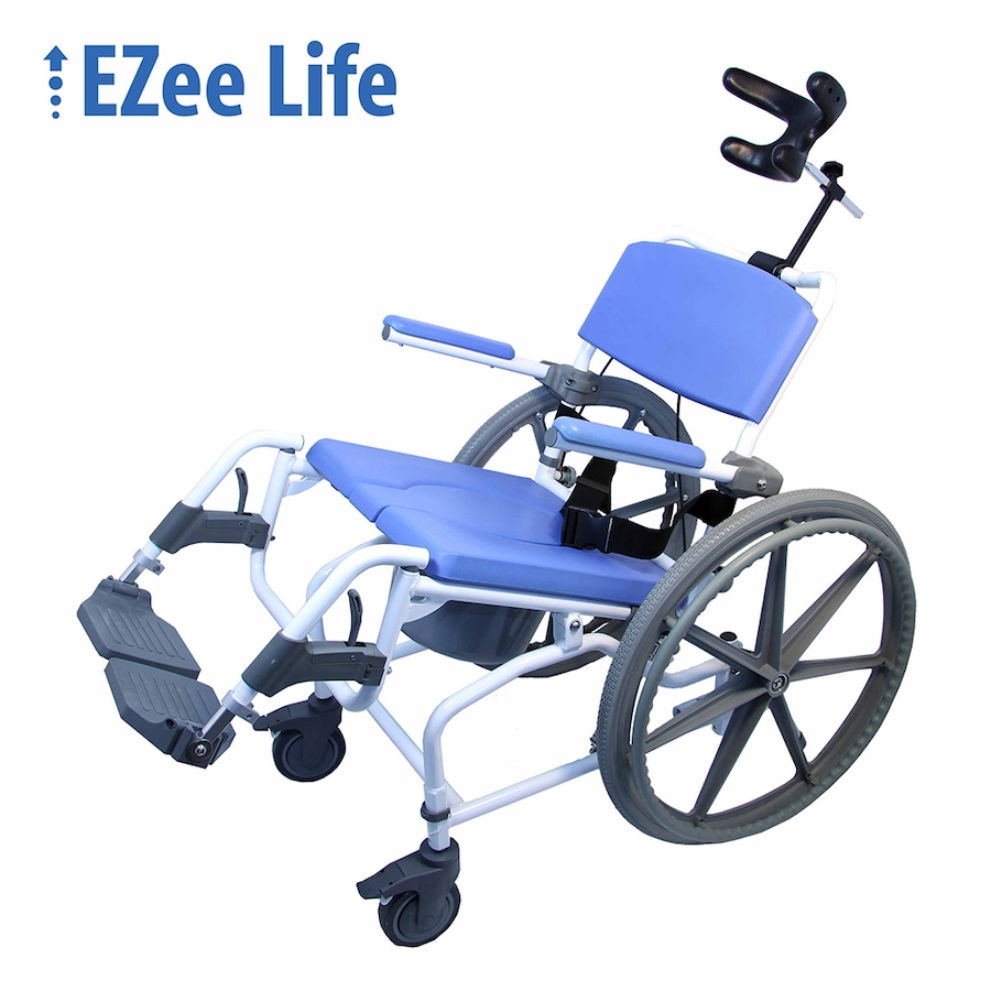 Image 707666.jpg, Product 707-666 / Price $2,783.00, EZee Life HL190-4w-24 Shower & Commode Wheelchair from EZee Life on TSC.ca's Health & Fitness department