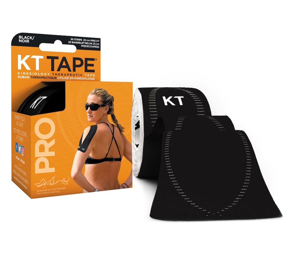 Image 707677_JTBK.jpg, Product 707-677 / Price $25.99, KT Tape Pro Sports Kinesiology Tape from KT Health on TSC.ca's Health & Fitness department