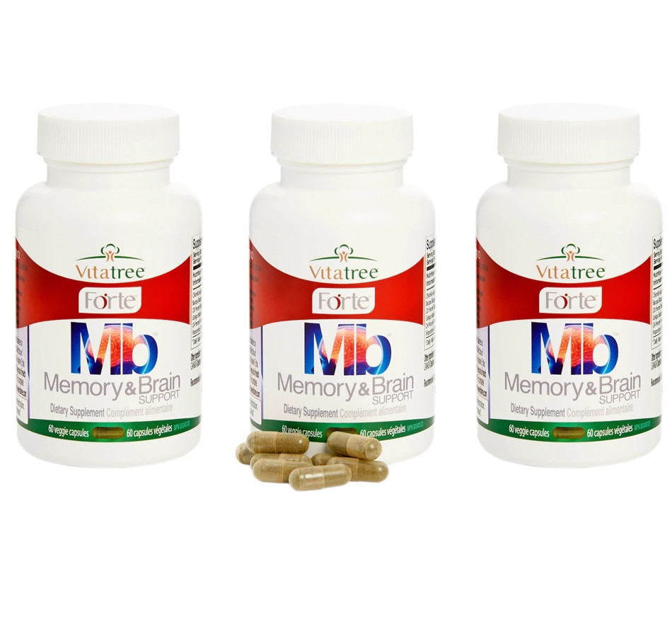 Image 707689.jpg, Product 707-689 / Price $139.99, Vitatree Forte Memory & Brain Support 90 Day from VitaTree Nutritionals on TSC.ca's Health & Fitness department