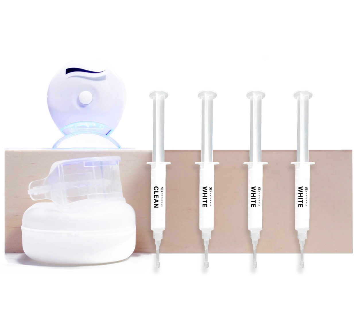 Spa Dent Naturals Blue Light Clean + White Kit - TSC.ca