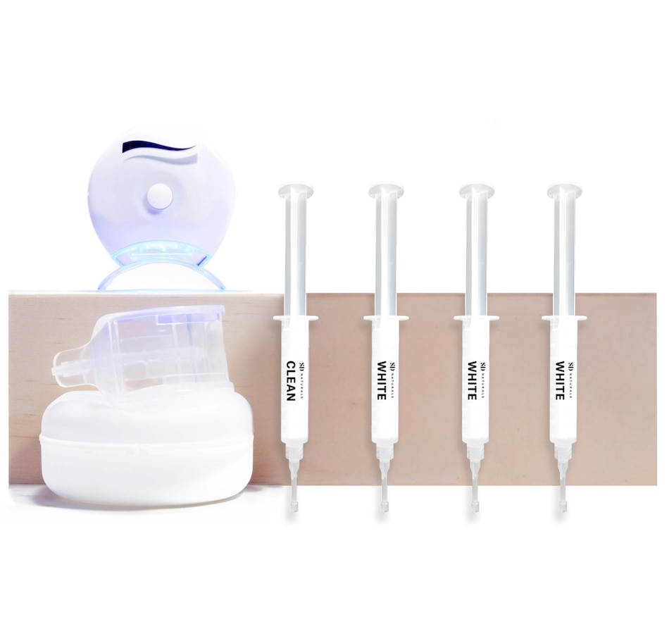 Beauty Oral Care Dental Accessories Spa Dent Naturals Blue Light Clean + White Kit TSC