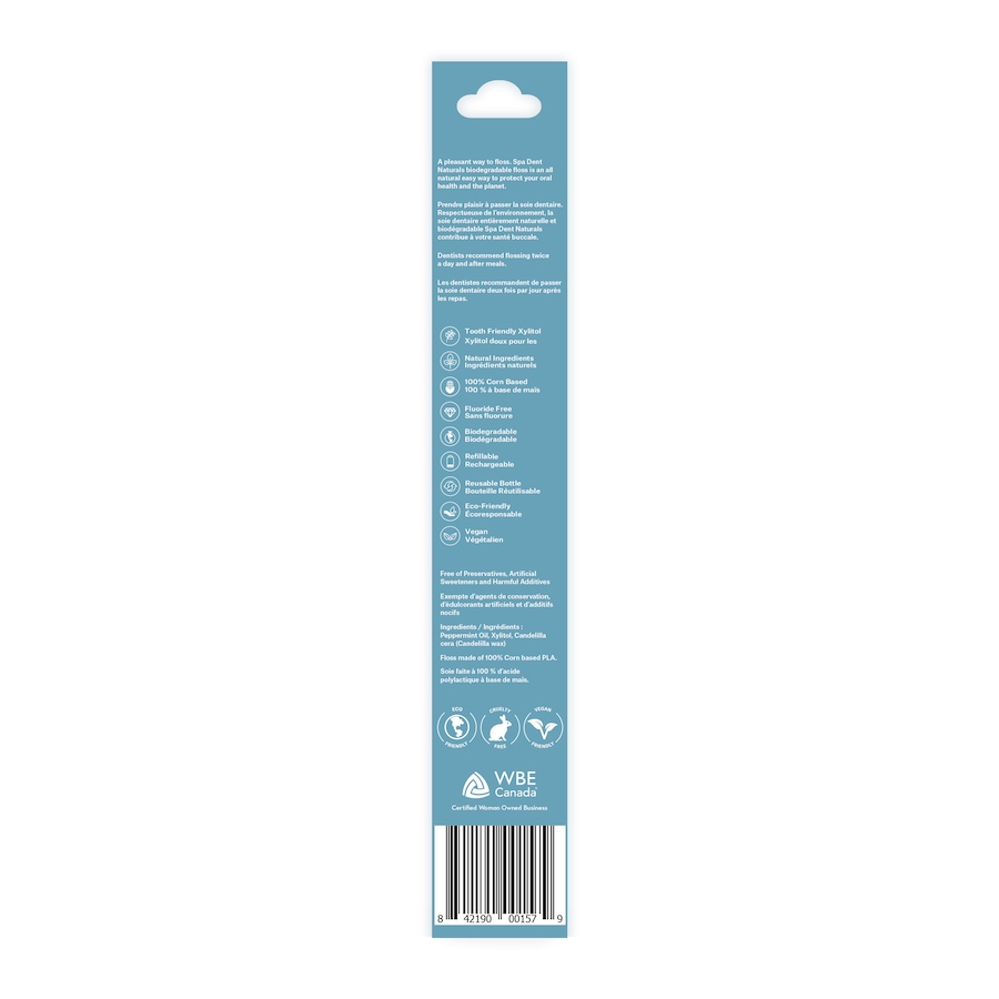 Image 707709_ALTMORE2.jpg, Product 707-709 / Price $22.99, Spa Dent Naturals Natural Dental Floss Combo Pack from Spa Dent SD Naturals on TSC.ca's Beauty department
