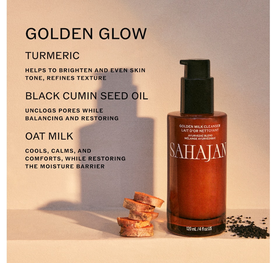 Image 707711_ALTMORE3.jpg, Product 707-711 / Price $51.00, Sahajan Golden Milk Cleanser from Sahajan on TSC.ca's Beauty department