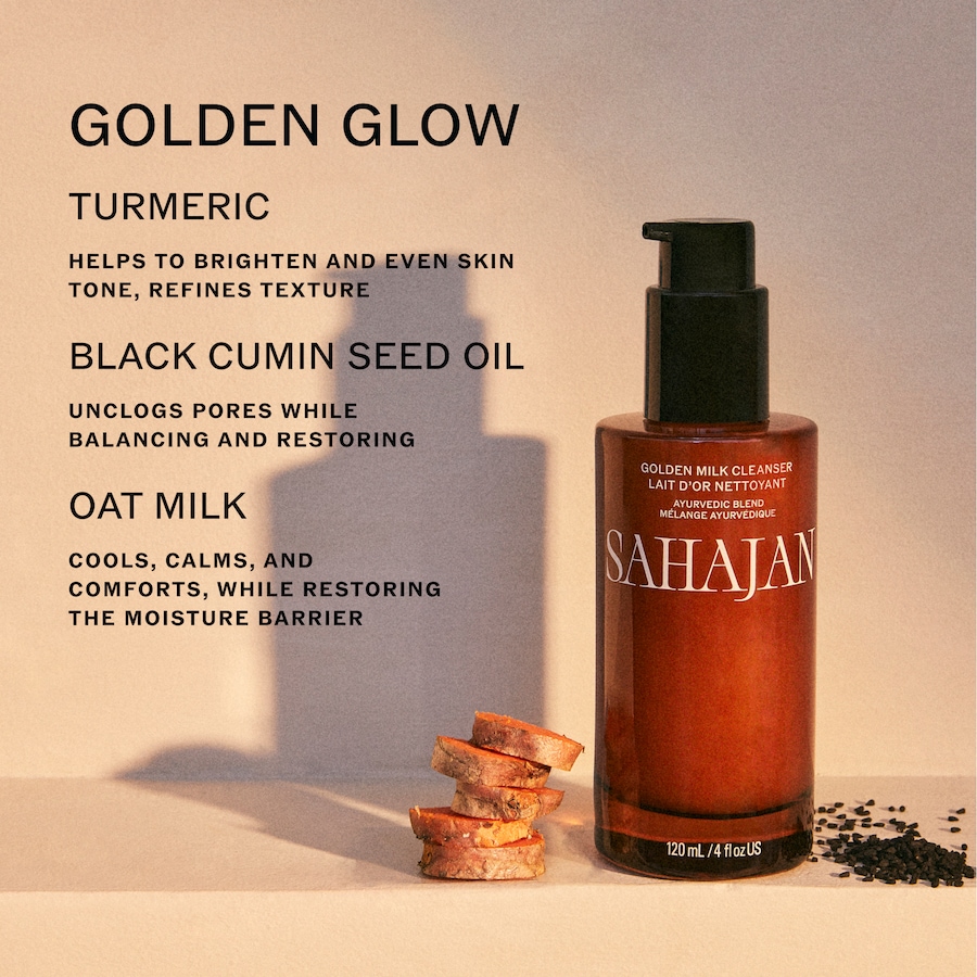Image 707711_ALTMORE3.jpg, Product 707-711 / Price $52.00, Sahajan Golden Milk Cleanser from Sahajan on TSC.ca's Beauty department