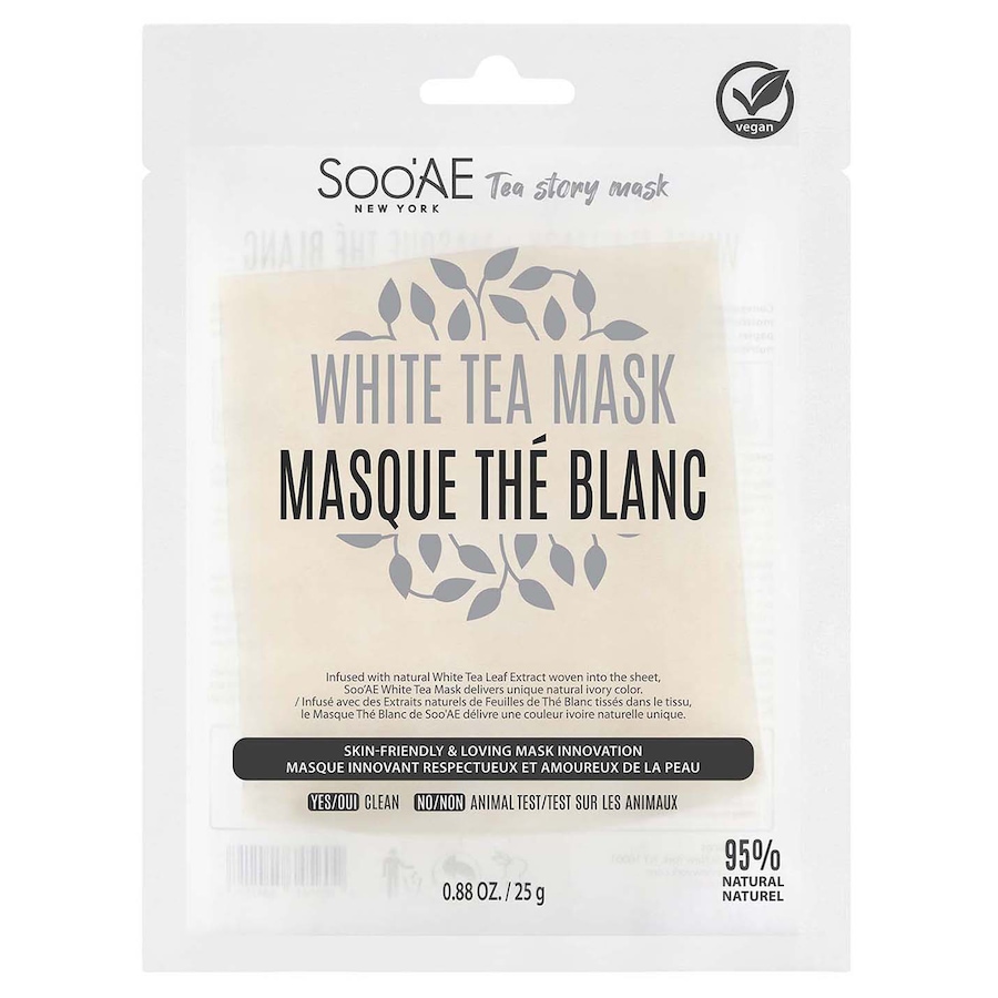 Image 707780.jpg, Product 707-780 / Price $4.00, Tea Story Sheet Mask- White Tea from Food Story on TSC.ca's Beauty department