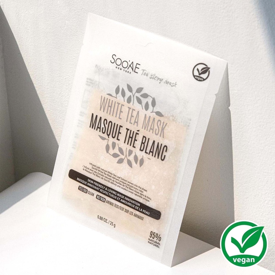 Image 707780_ALTMORE1.jpg, Product 707-780 / Price $4.00, Tea Story Sheet Mask- White Tea from Food Story on TSC.ca's Beauty department