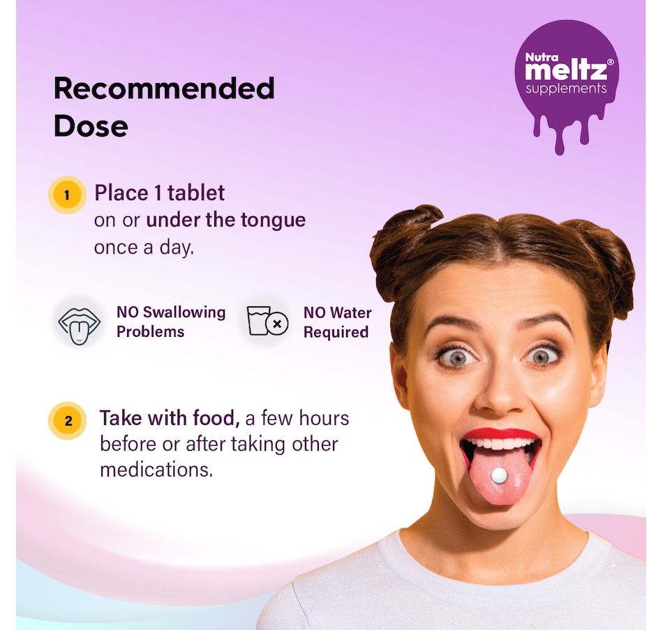 Image 707802_ALTMORE2.jpg, Product 707-802 / Price $22.99, Nutrameltz Folate L-methyl 1mg Prenatal Vitamins (60ct) from Nutrameltz on TSC.ca's Health & Fitness department