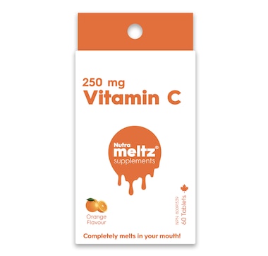 Nutrameltz Vitamin C 250mg (60ct)
